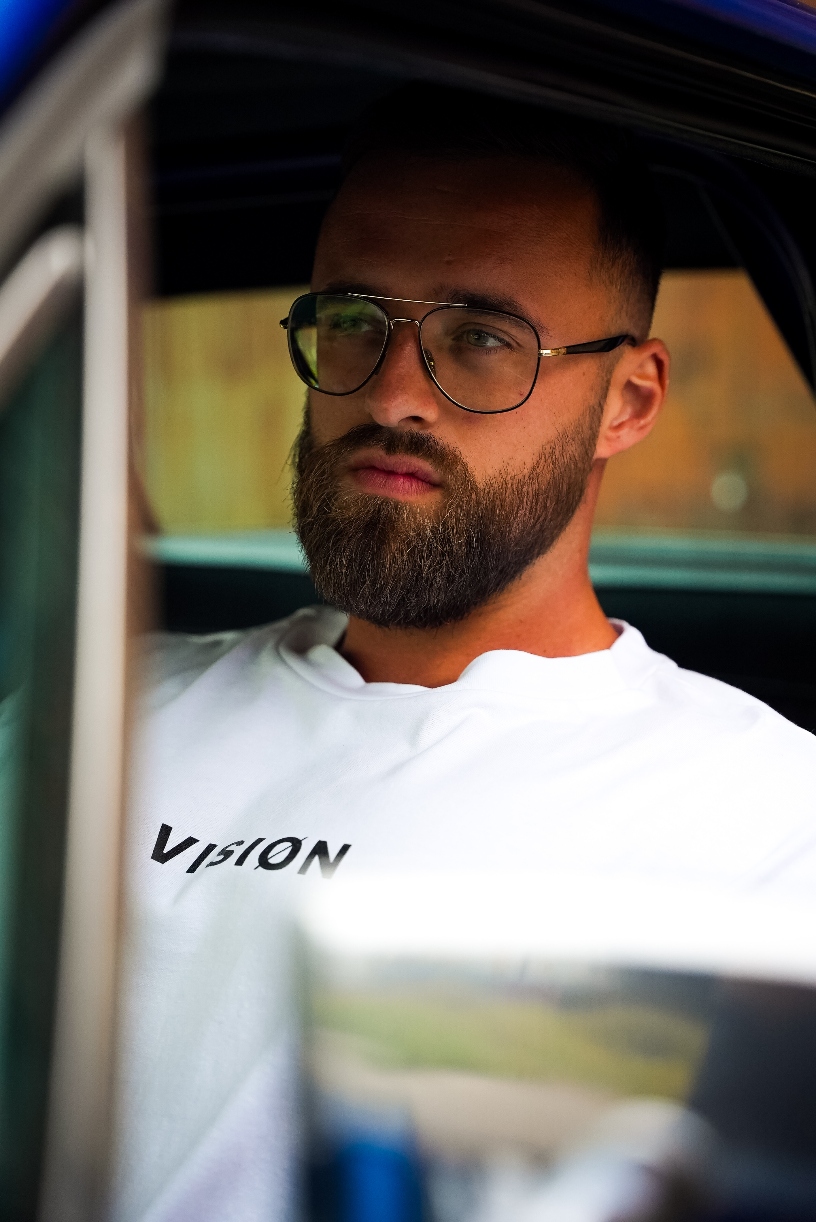 T-SHIRT BLANC VISIØN